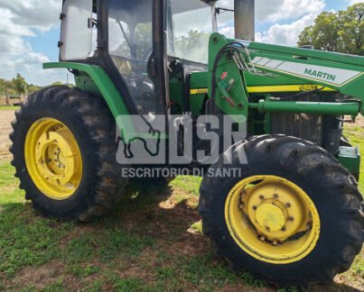 Tractor John deere 6403 con pala 2