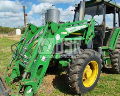 Tractor John deere 6403 con pala
