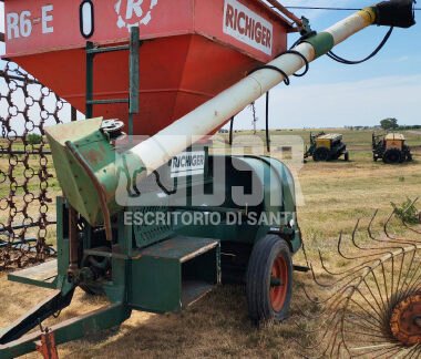 Embolsadora de grano húmedo richiger 6 pies