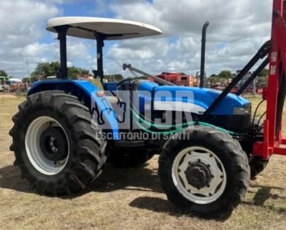 Tractor New holland tl 80 con cargador frontal