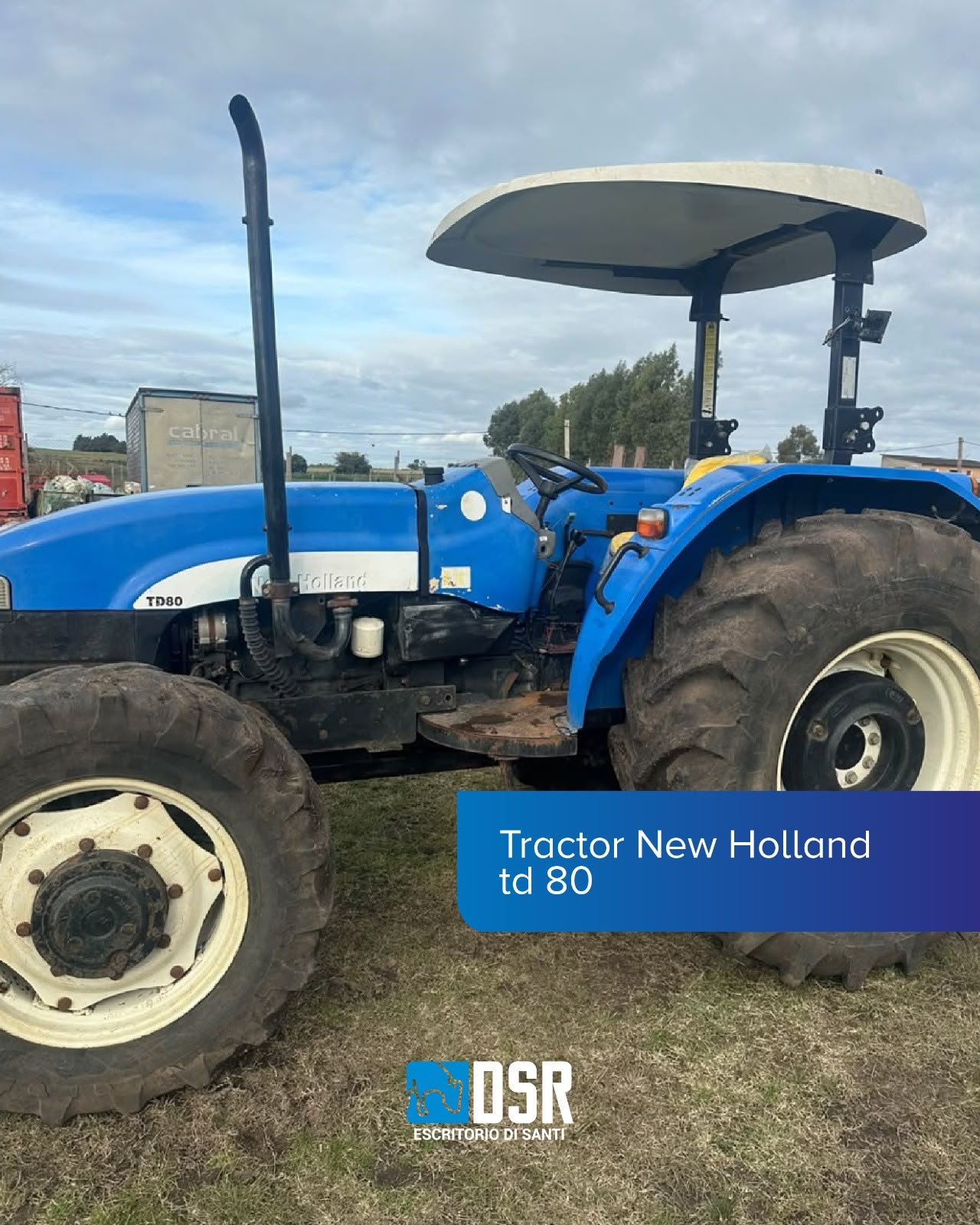 Tractor New Holland td 80